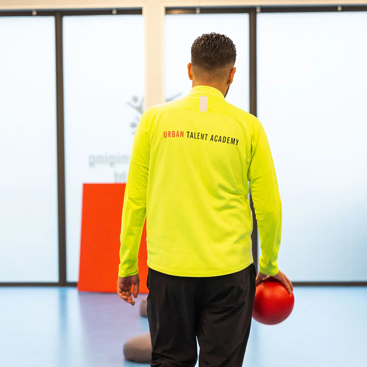 Afbeelding van UTA over de tekst