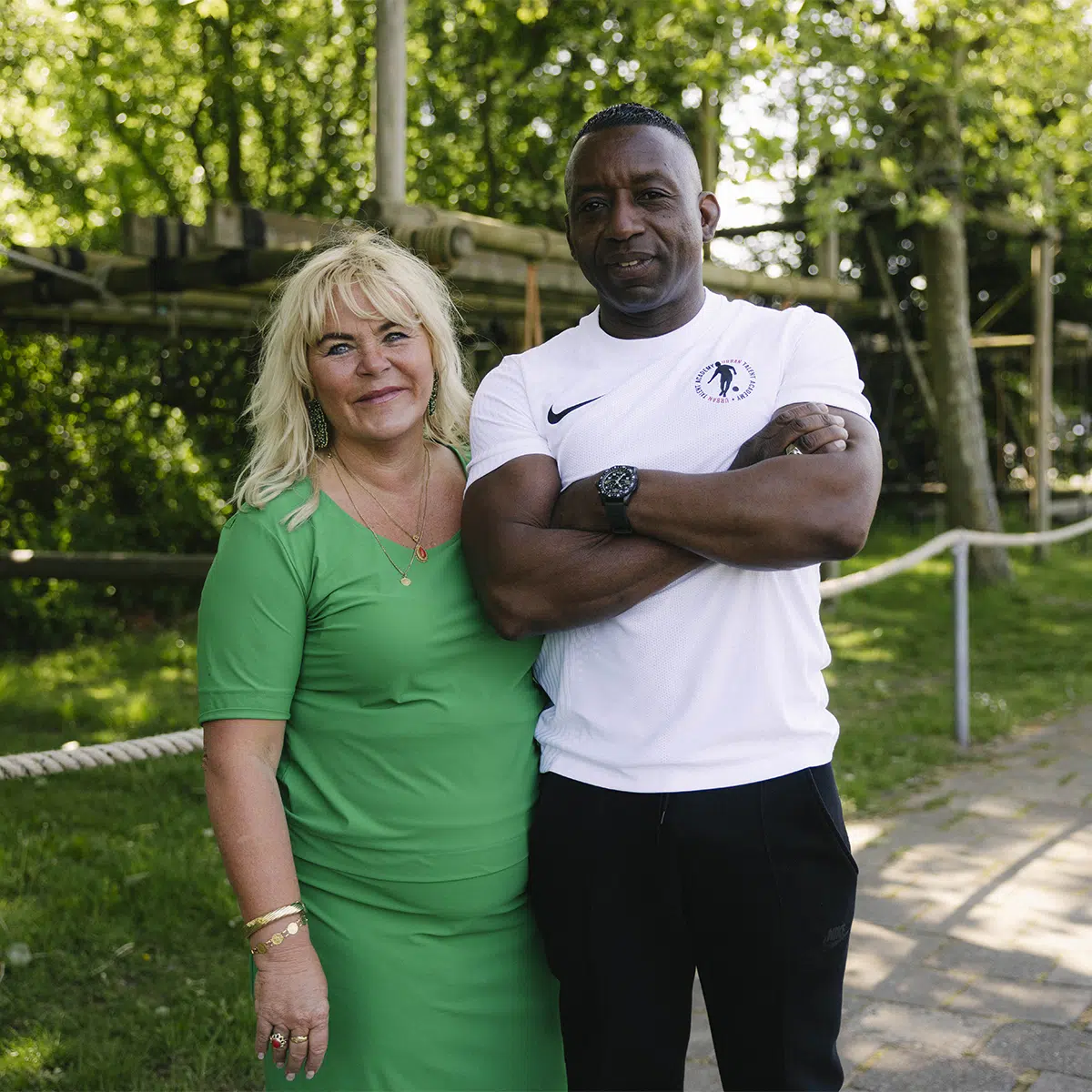 Afbeelding van UTA over de tekst